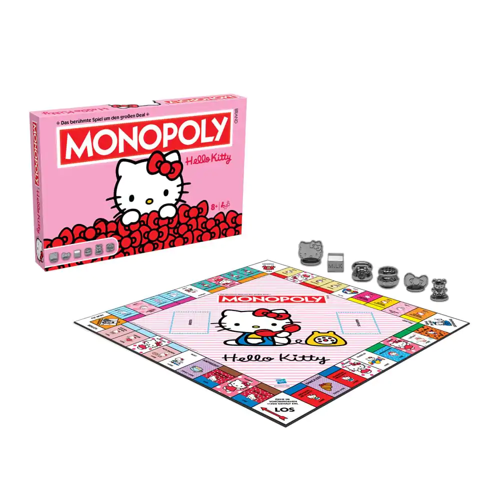 Monopoly Stolní Hra Hello Kitty *Německá Verze* fotografii produktu