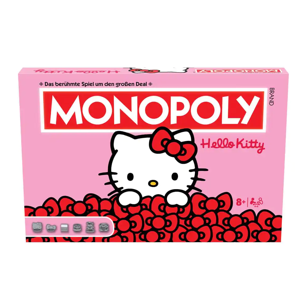 Monopoly Stolní Hra Hello Kitty *Německá Verze* fotografii produktu