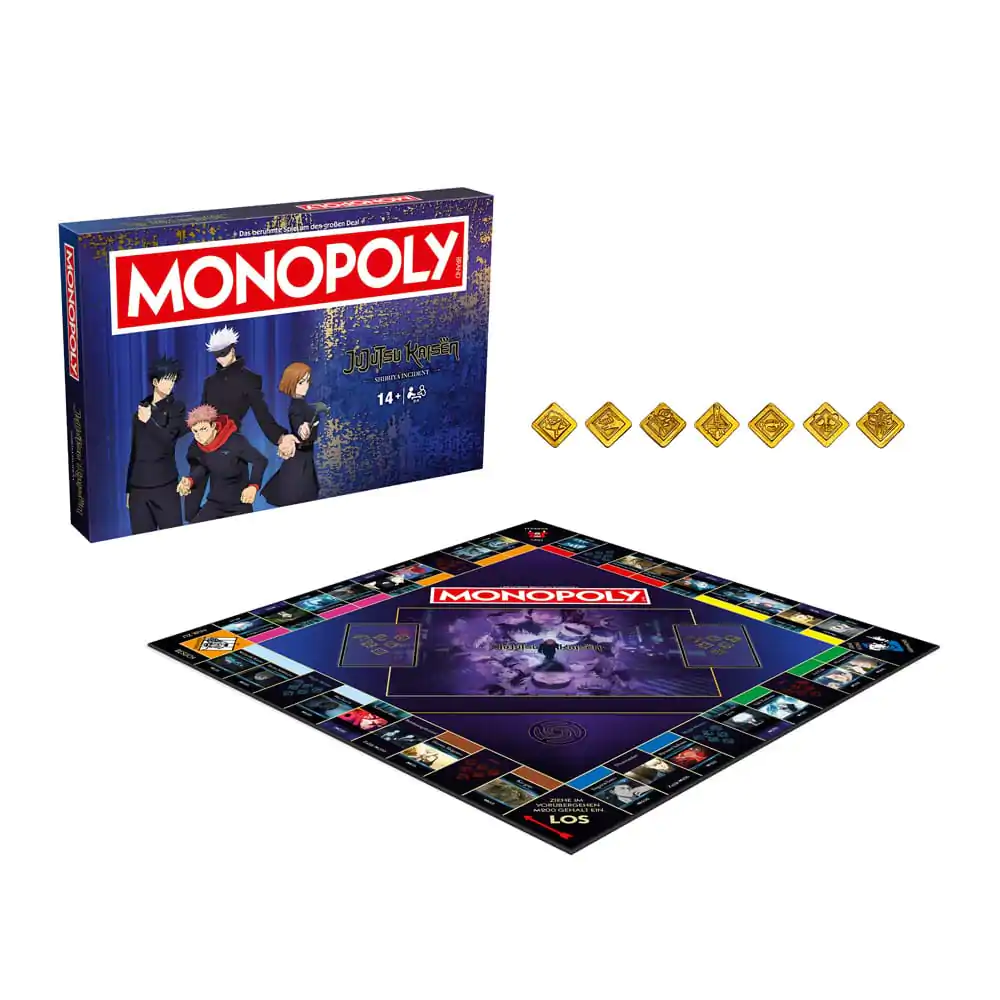 Monopoly desková hra Jujutsu Kaisen Season 2 *německá verze* fotografii produktu