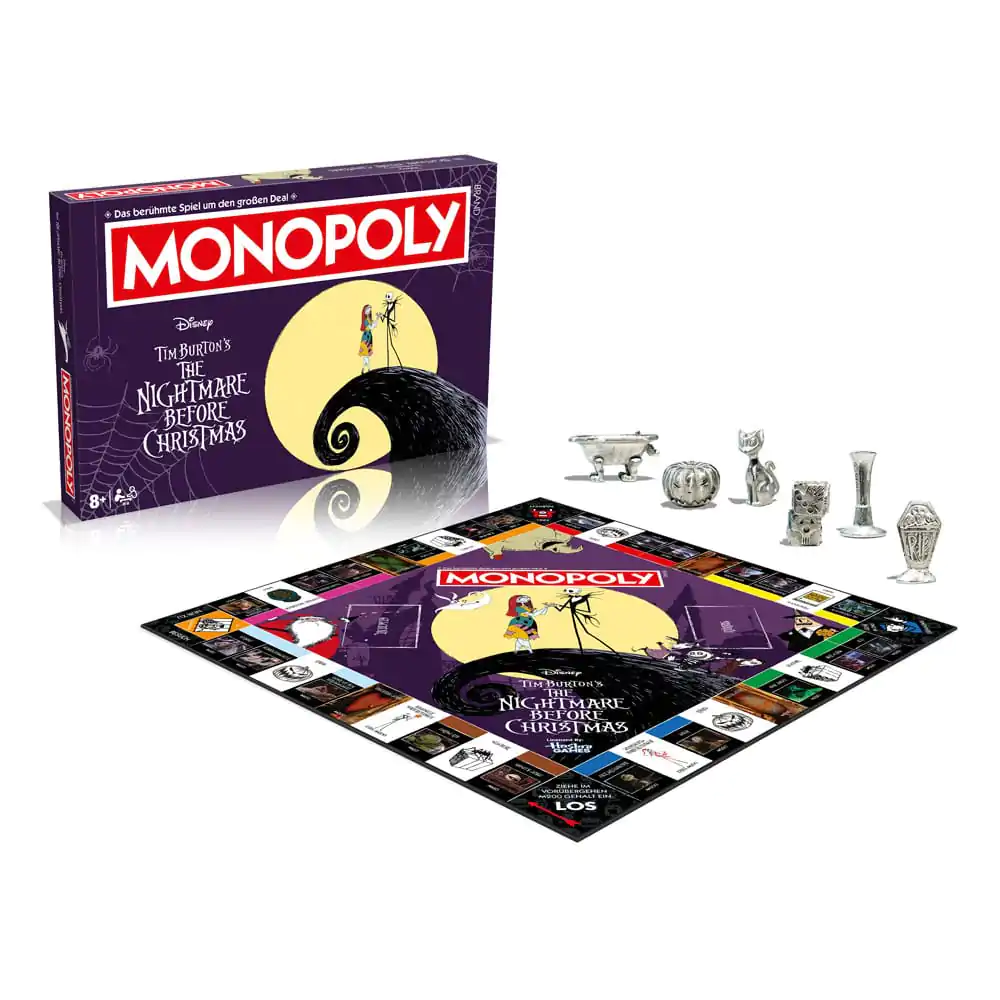 Monopoly Desková Hra Nightmare Before Christmas German Version fotografii produktu