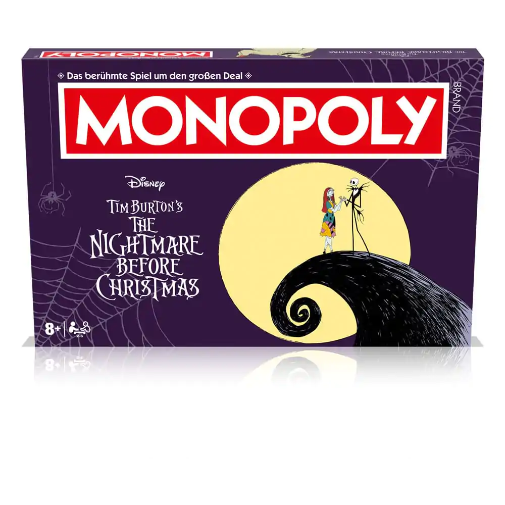 Monopoly Desková Hra Nightmare Before Christmas German Version fotografii produktu