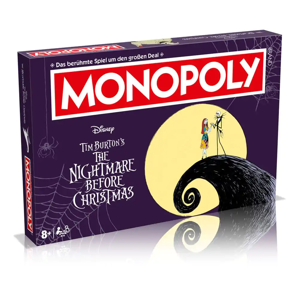 Monopoly Desková Hra Nightmare Before Christmas German Version fotografii produktu