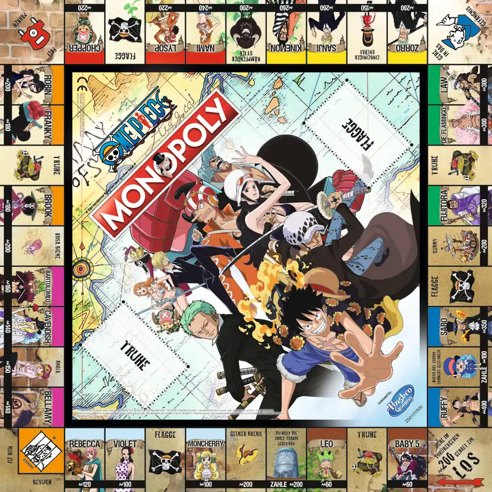 Monopoly Stolní Hra One Piece (New Case) *German Version* fotografii produktu