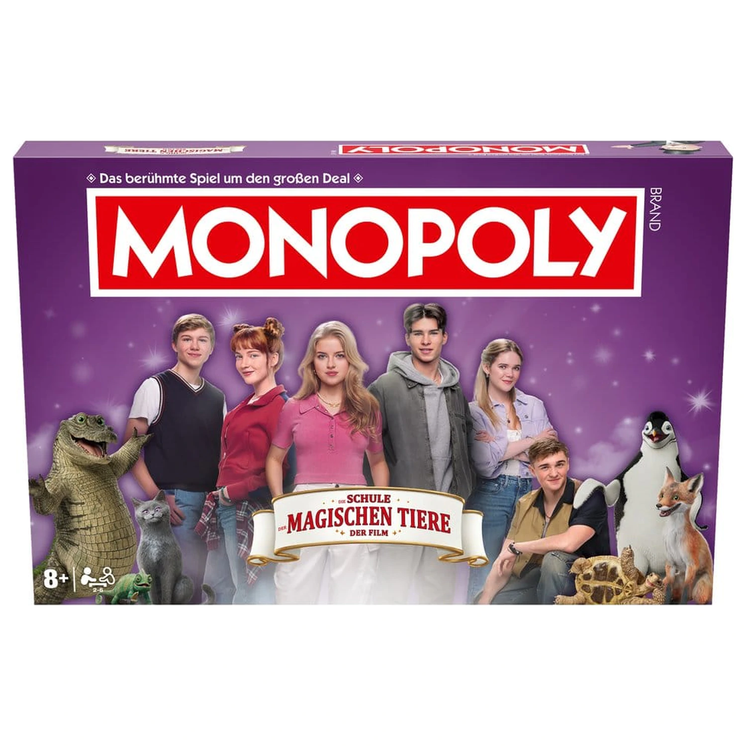 Monopoly desková hra School of Magical Animals *německá verze* fotografii produktu