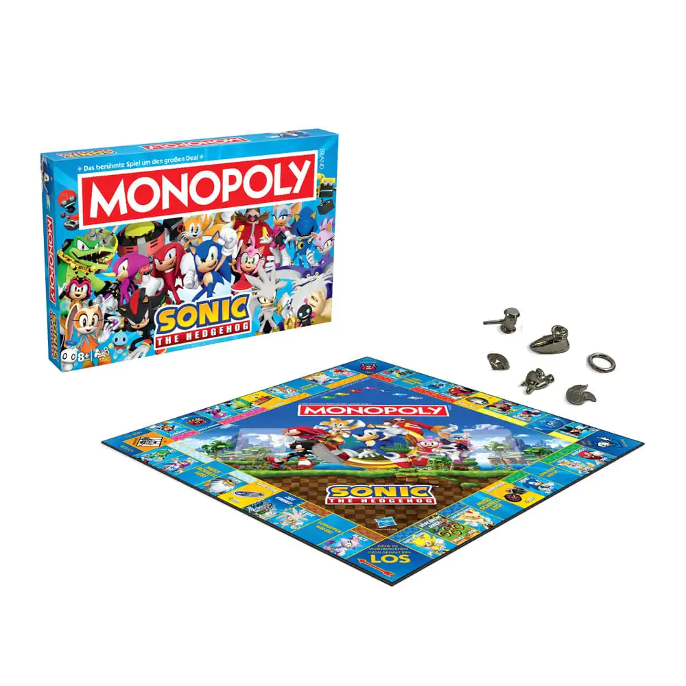 Monopoly desková hra Sonic the Hedgehog *Německá verze* fotografii produktu