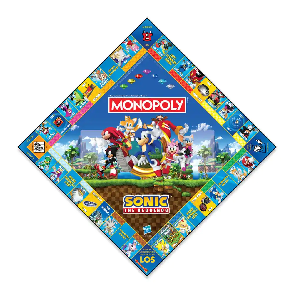 Monopoly desková hra Sonic the Hedgehog *Německá verze* fotografii produktu