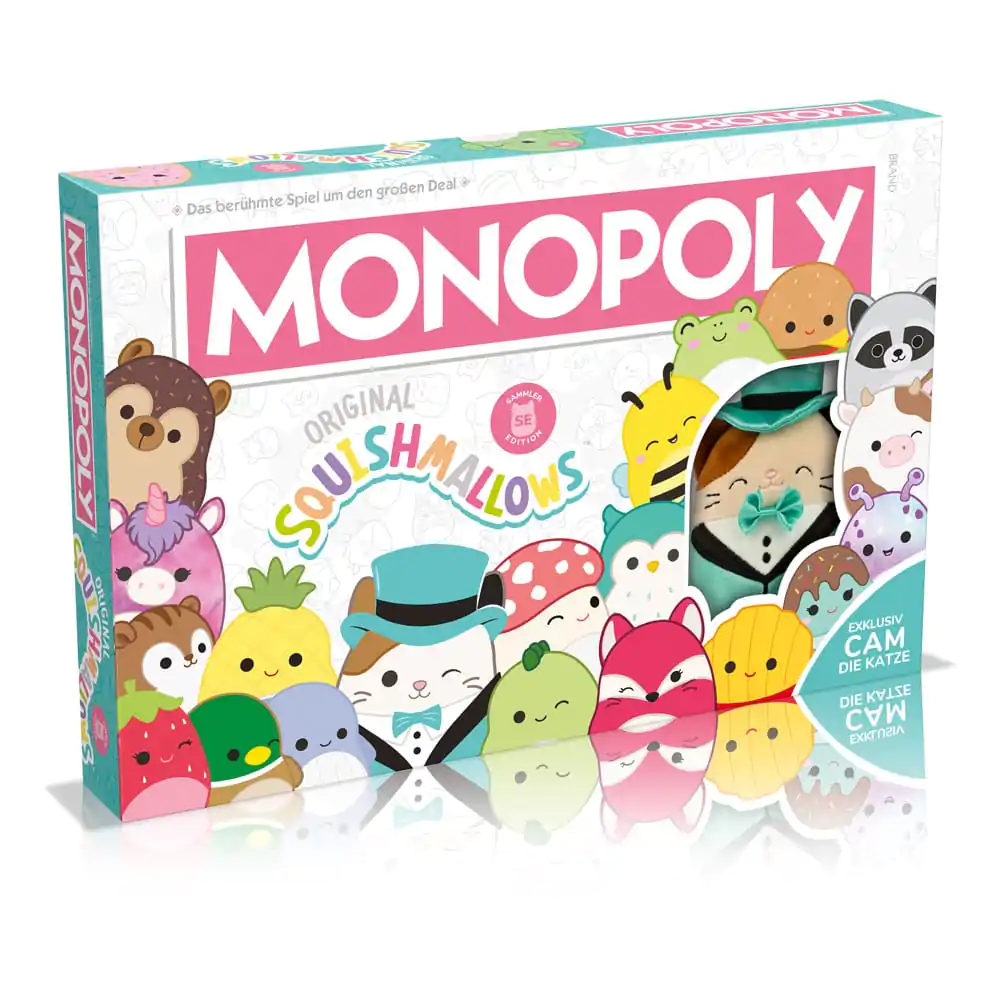 Monopoly Stolní Hra Squishmallows *Německá Verze* fotografii produktu