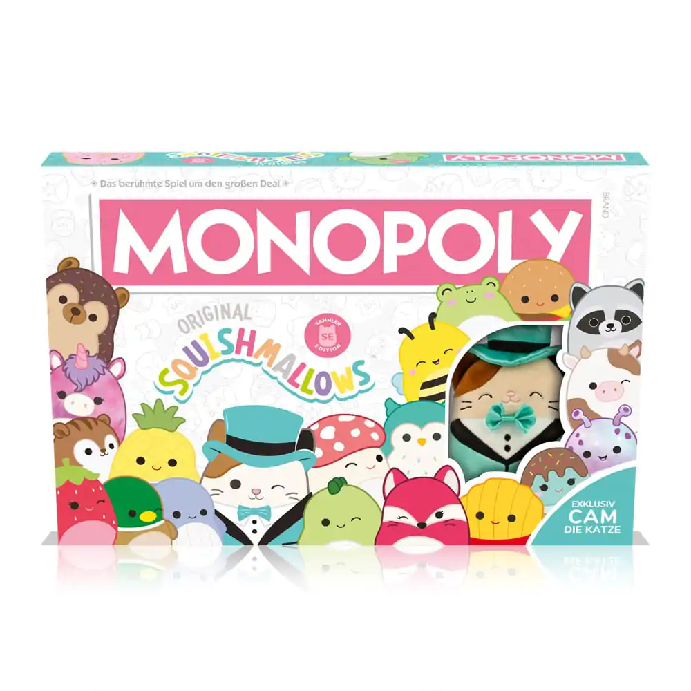 Monopoly Stolní Hra Squishmallows *Německá Verze* fotografii produktu