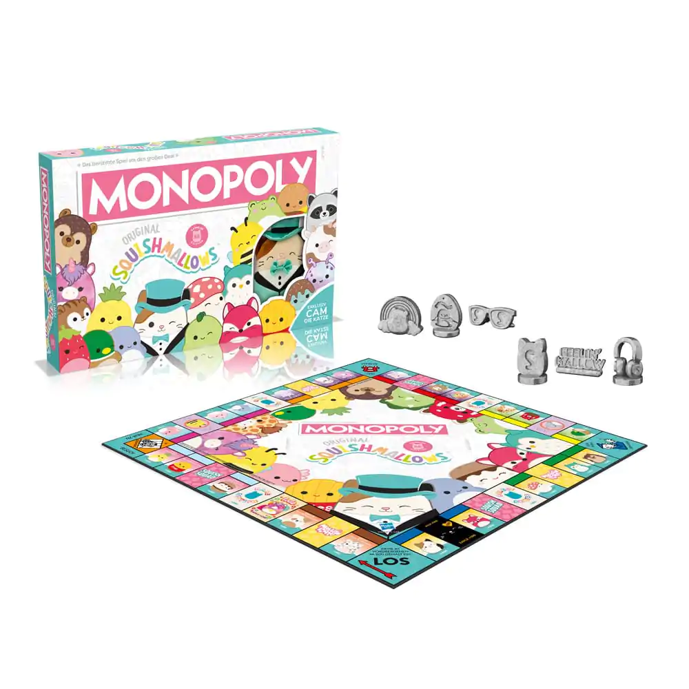 Monopoly Stolní Hra Squishmallows *Německá Verze* fotografii produktu