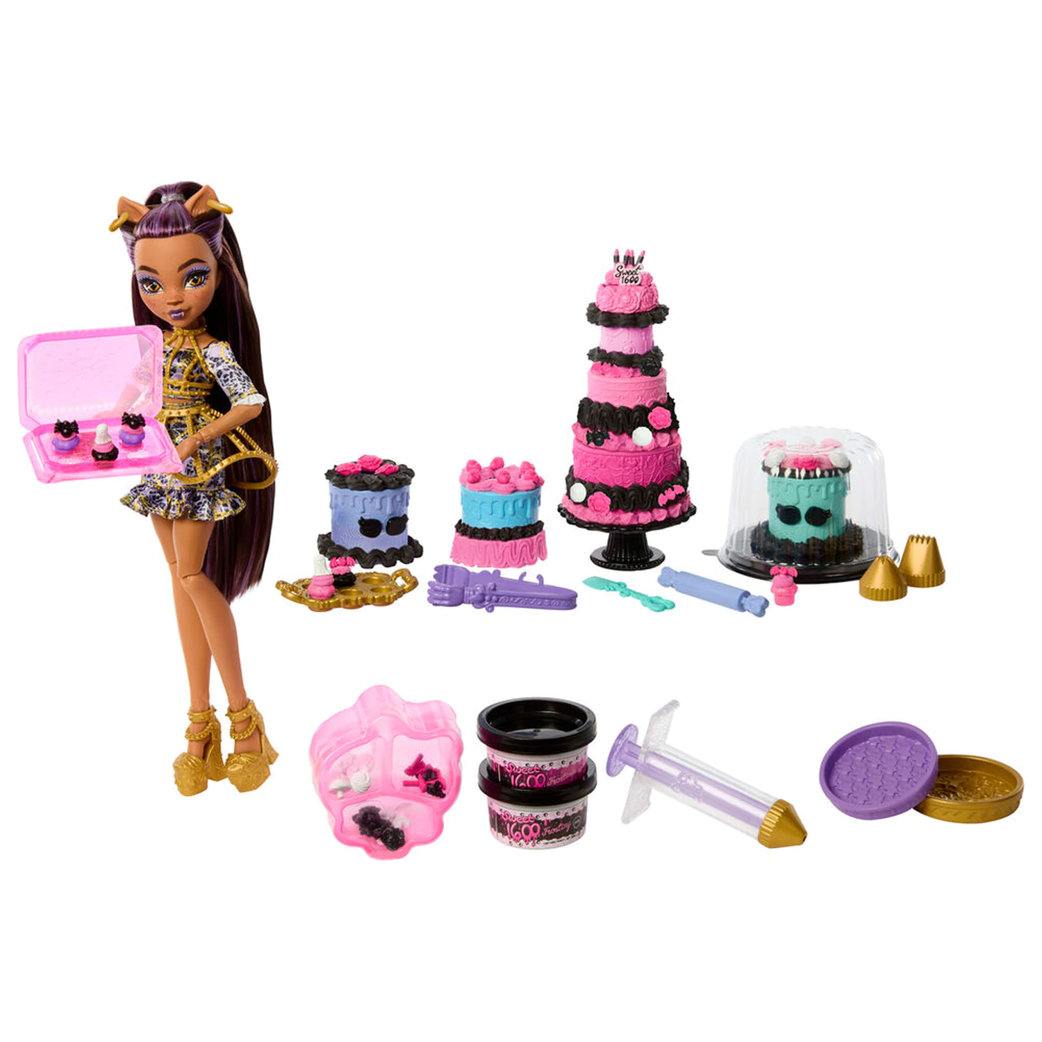 Monster High Birthday Clawdeen Wolf panenka fotografii produktu