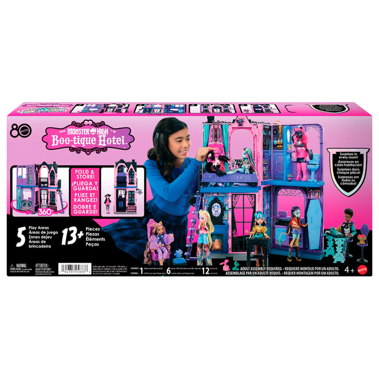 Monster High Boo-tique Hotel fotografii produktu