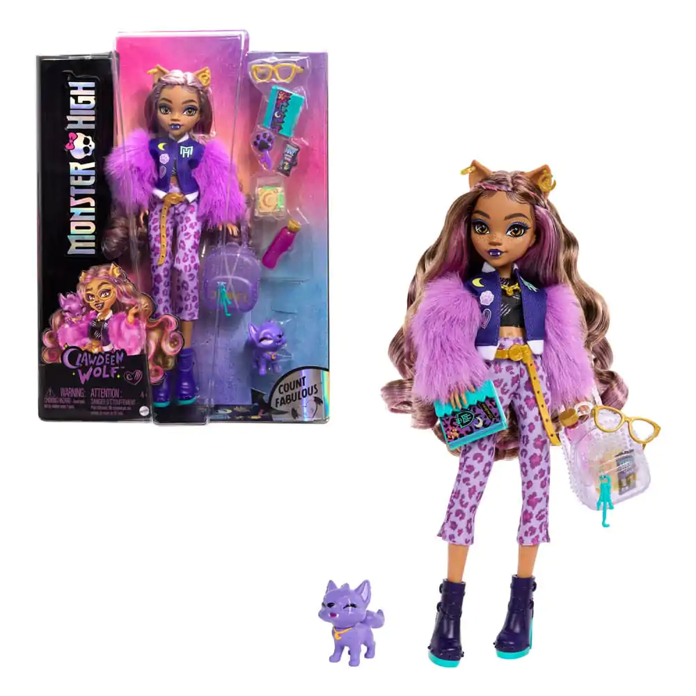 Monster High panenka Clawdeen Wolf 25 cm fotografii produktu