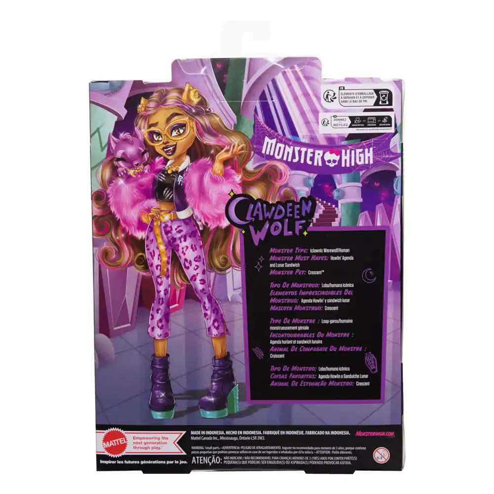 Monster High panenka Clawdeen Wolf 25 cm fotografii produktu