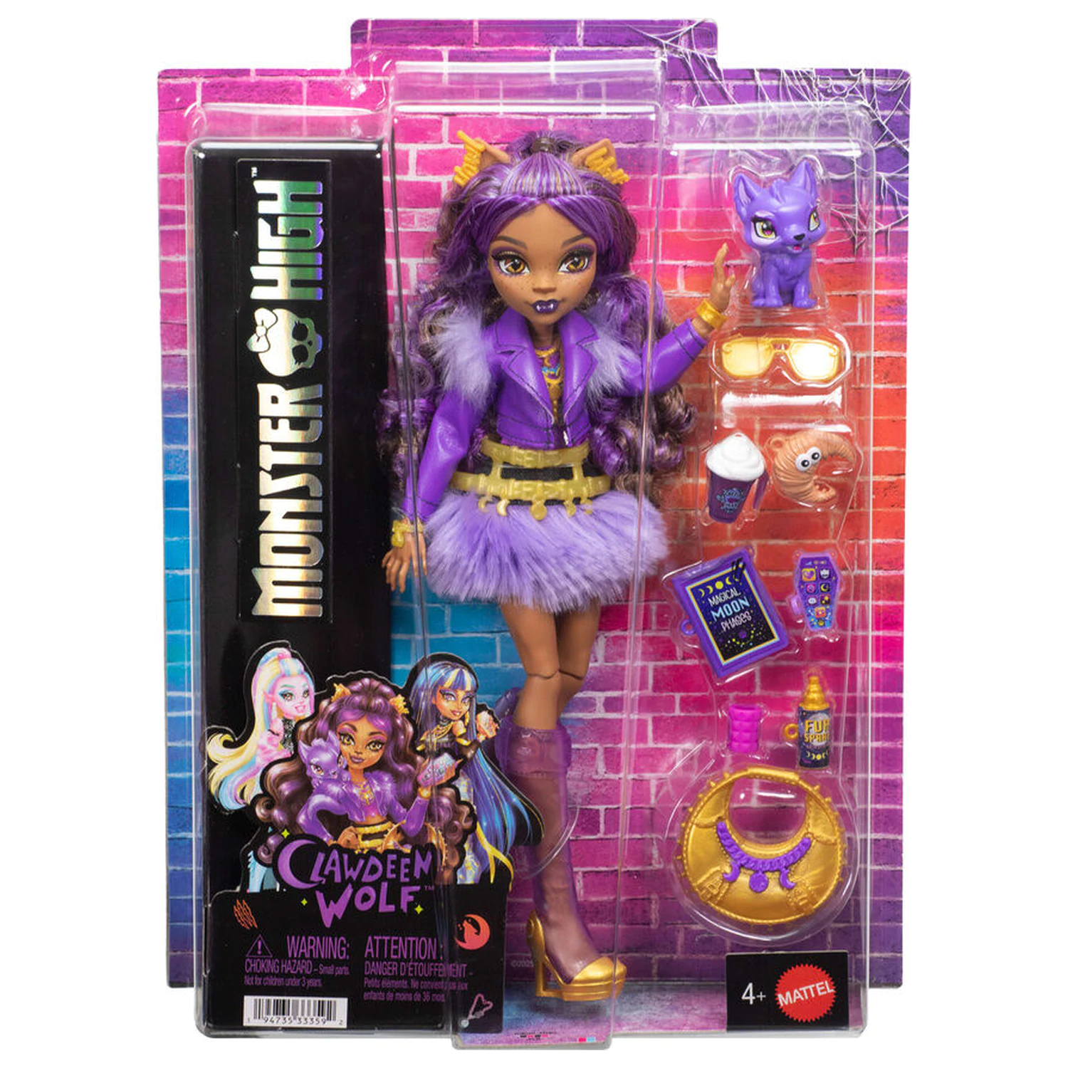 Monster High panenka Clawdeen Wolf fotografii produktu