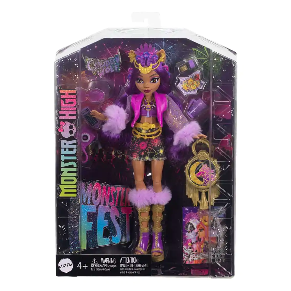 Monster High panenka Clawdeen Wolf Monster Fest 25 cm fotografii produktu