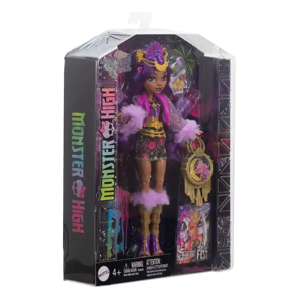 Monster High panenka Clawdeen Wolf Monster Fest 25 cm fotografii produktu