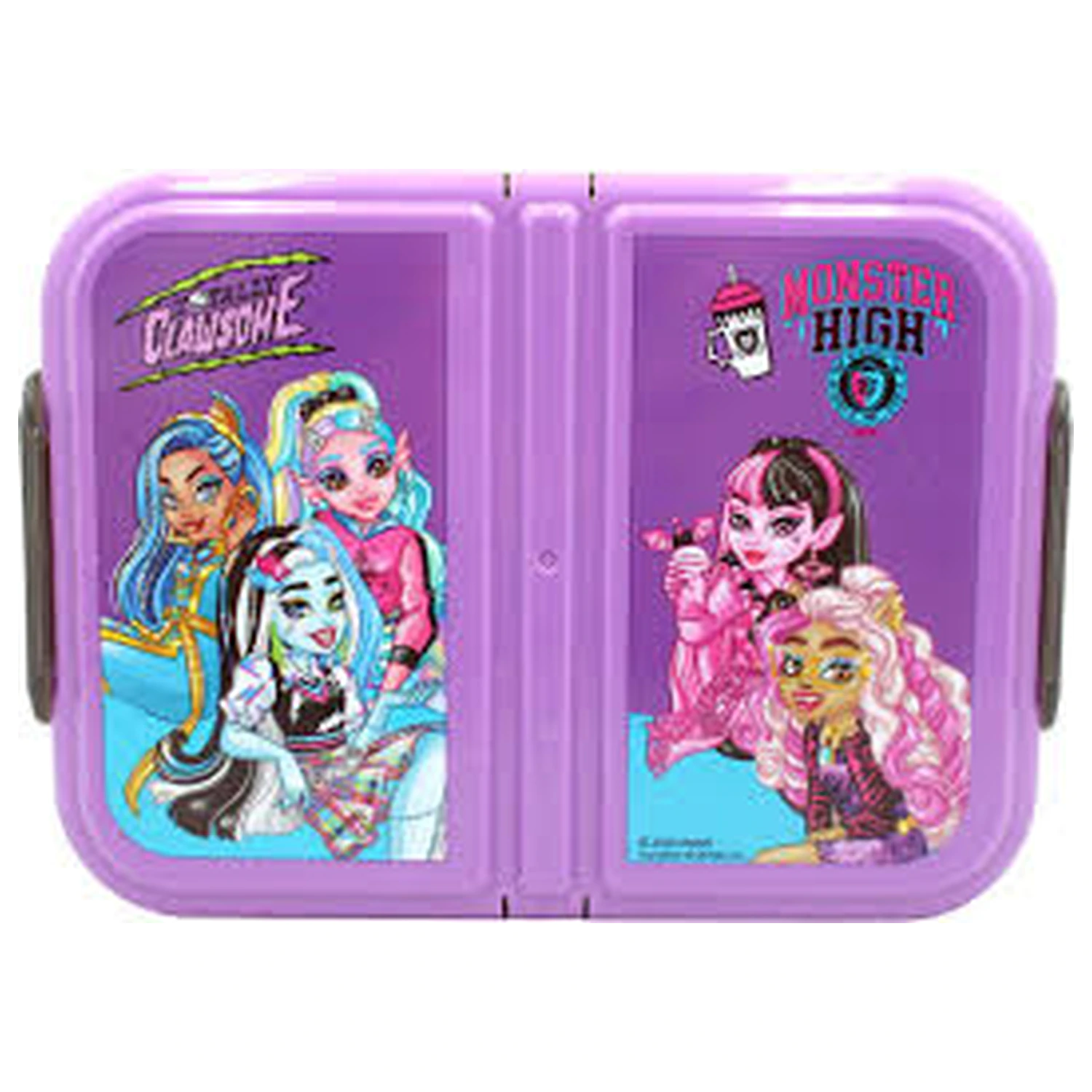 Monster High Clawsome Svačinový box s více přihrádkami, Box na sendviče fotografii produktu