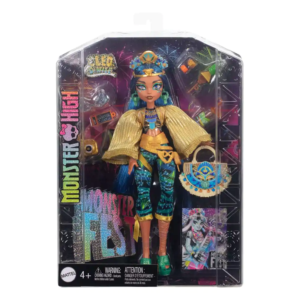 Monster High Panenka Cleo de Nile Monster Fest 25 cm fotografii produktu