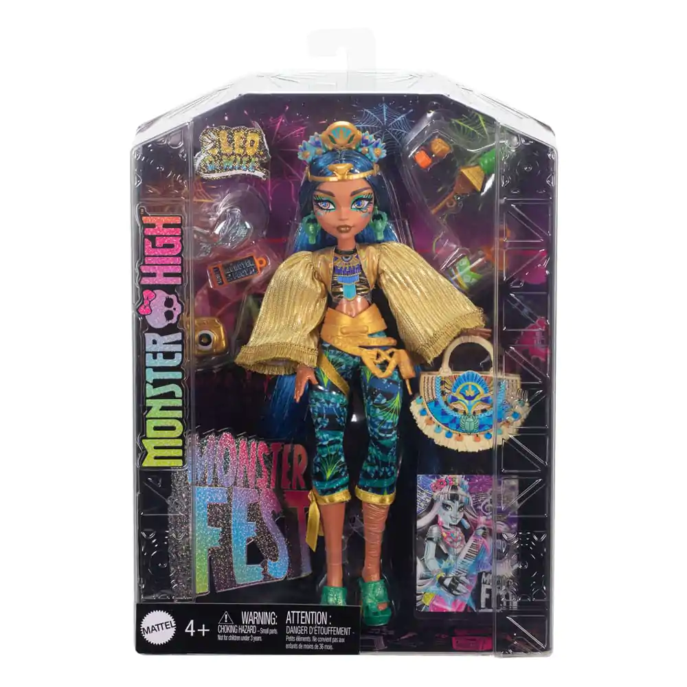 Monster High Panenka Cleo de Nile Monster Fest 25 cm fotografii produktu