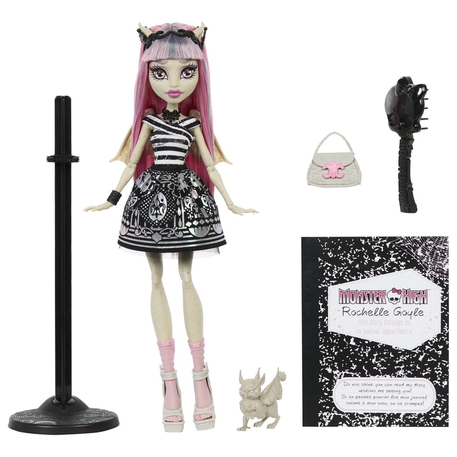 Monster High sběratelská panenka Rochelle Goyle fotografii produktu