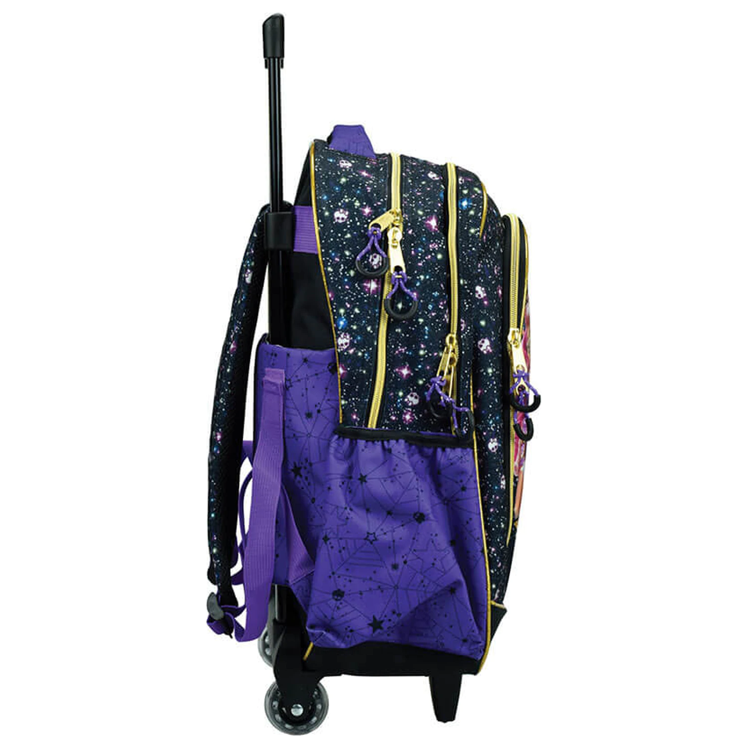 Monster High Crew školní taška na kolečkách, taška 46 cm fotografii produktu