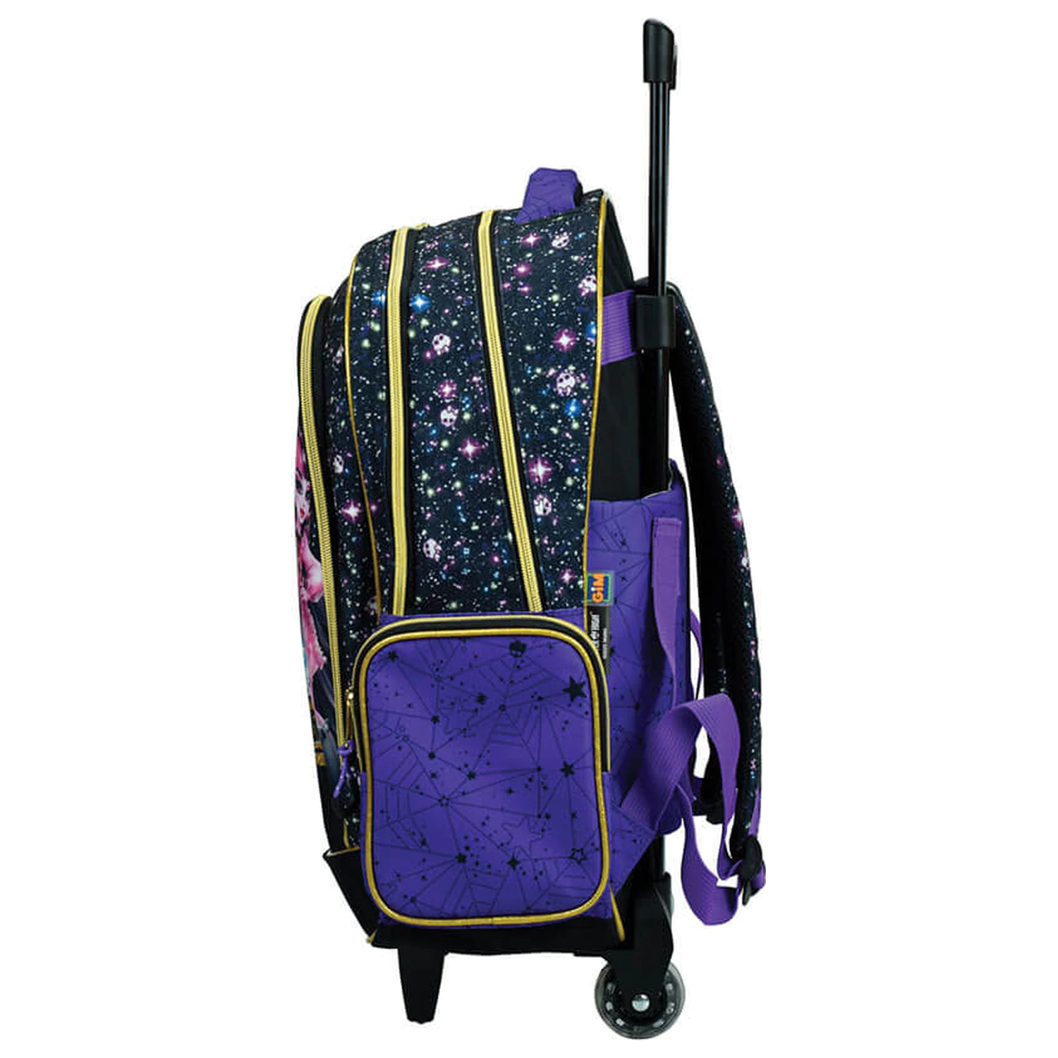Monster High Crew školní taška na kolečkách, taška 46 cm fotografii produktu