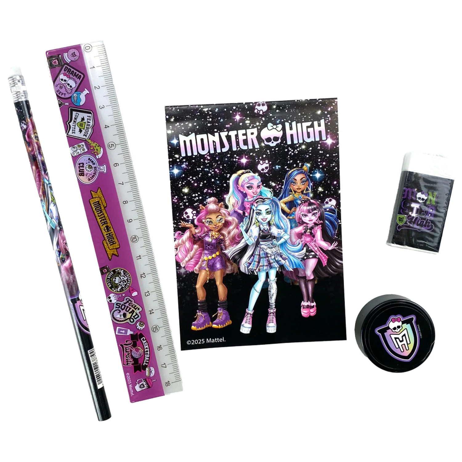 Monster High Crew papírnická sada 5 kusů fotografii produktu
