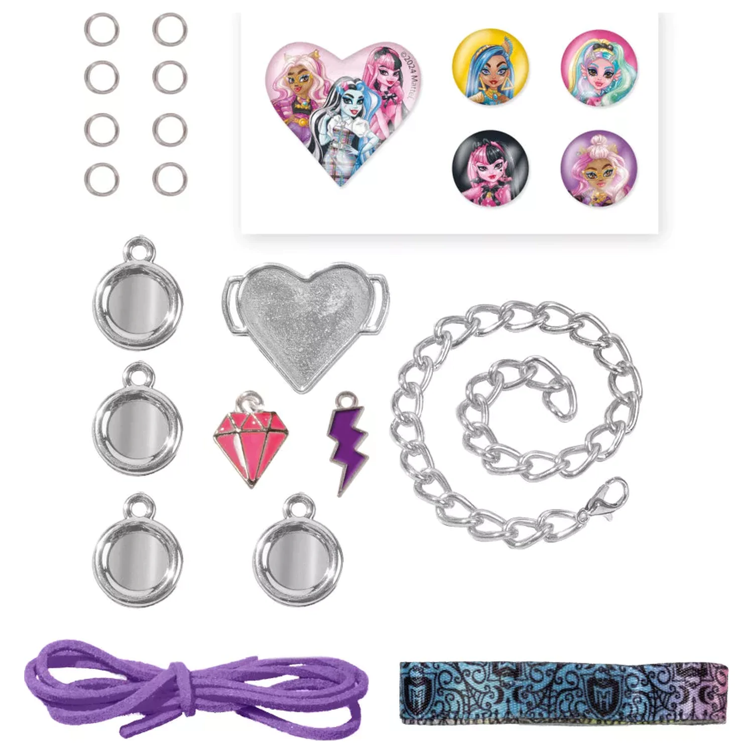 Monster High Sada na výrobu náramku Dark Charm fotografii produktu