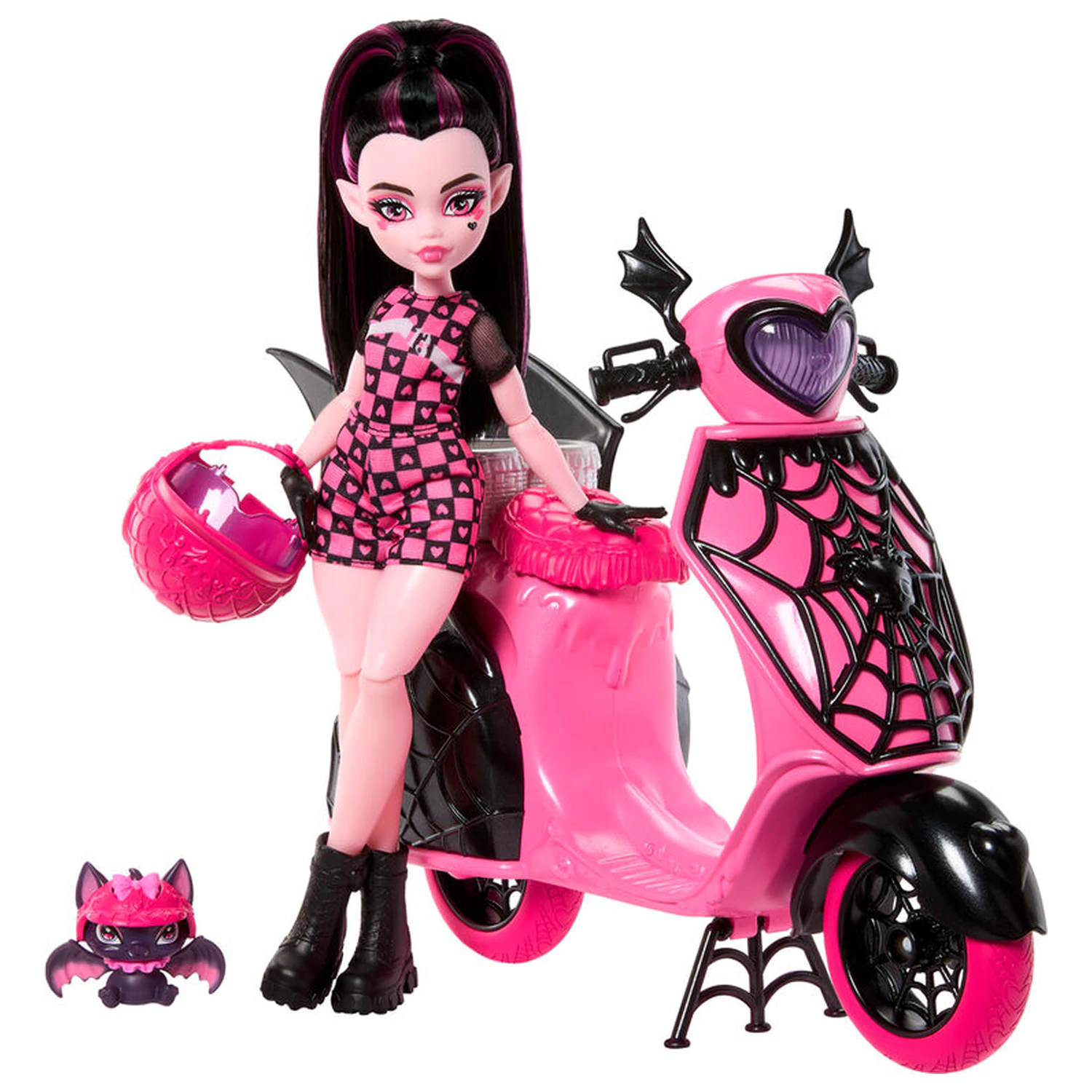 Monster High Draculaura a skútr panenka fotografii produktu