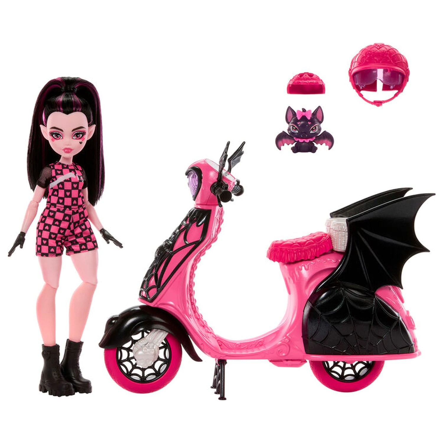 Monster High Draculaura a skútr panenka fotografii produktu