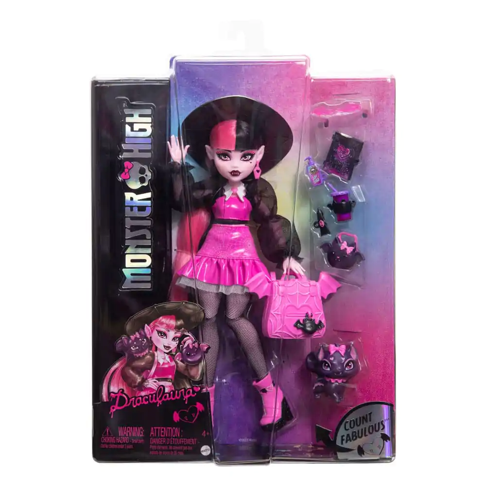 Panenka Monster High Draculaura 25 cm fotografii produktu