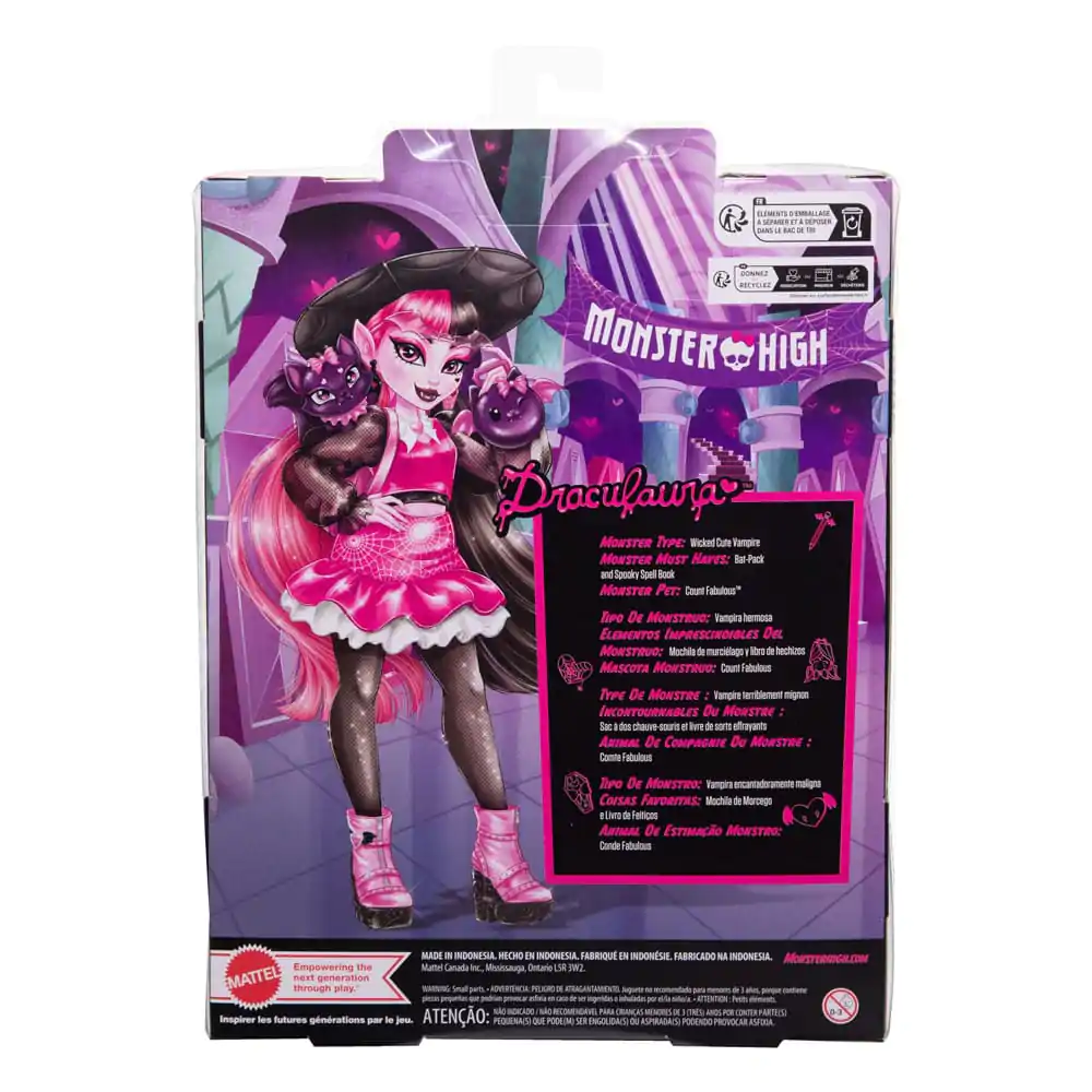 Panenka Monster High Draculaura 25 cm fotografii produktu