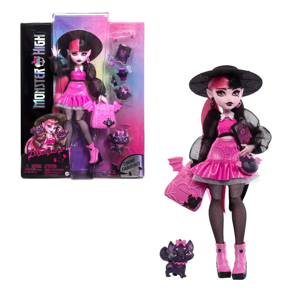 Panenka Monster High Draculaura 25 cm fotografii produktu