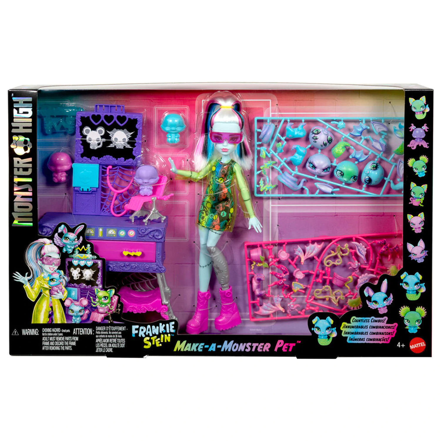 Monster High Frankie Stein + Panenka s laboratoří fotografii produktu