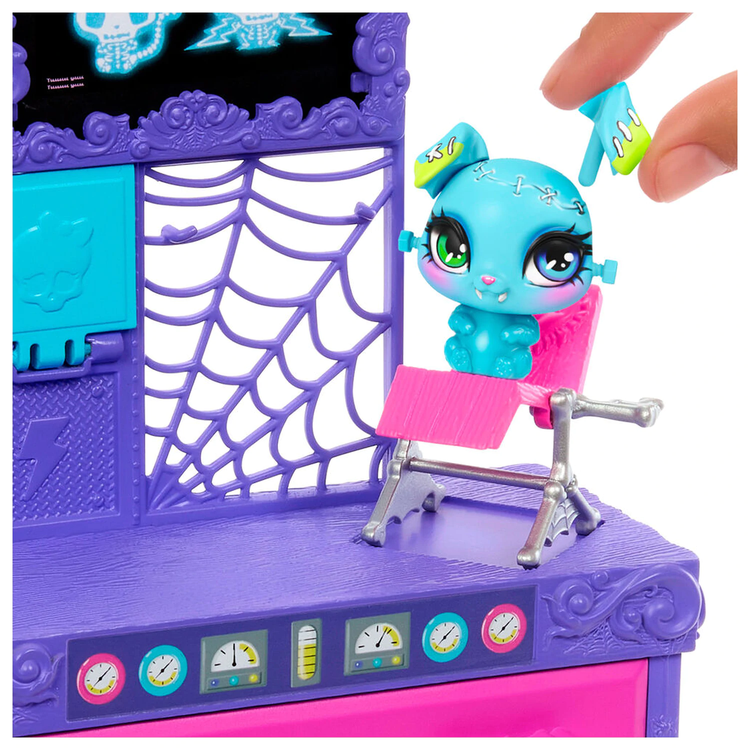 Monster High Frankie Stein + Panenka s laboratoří fotografii produktu