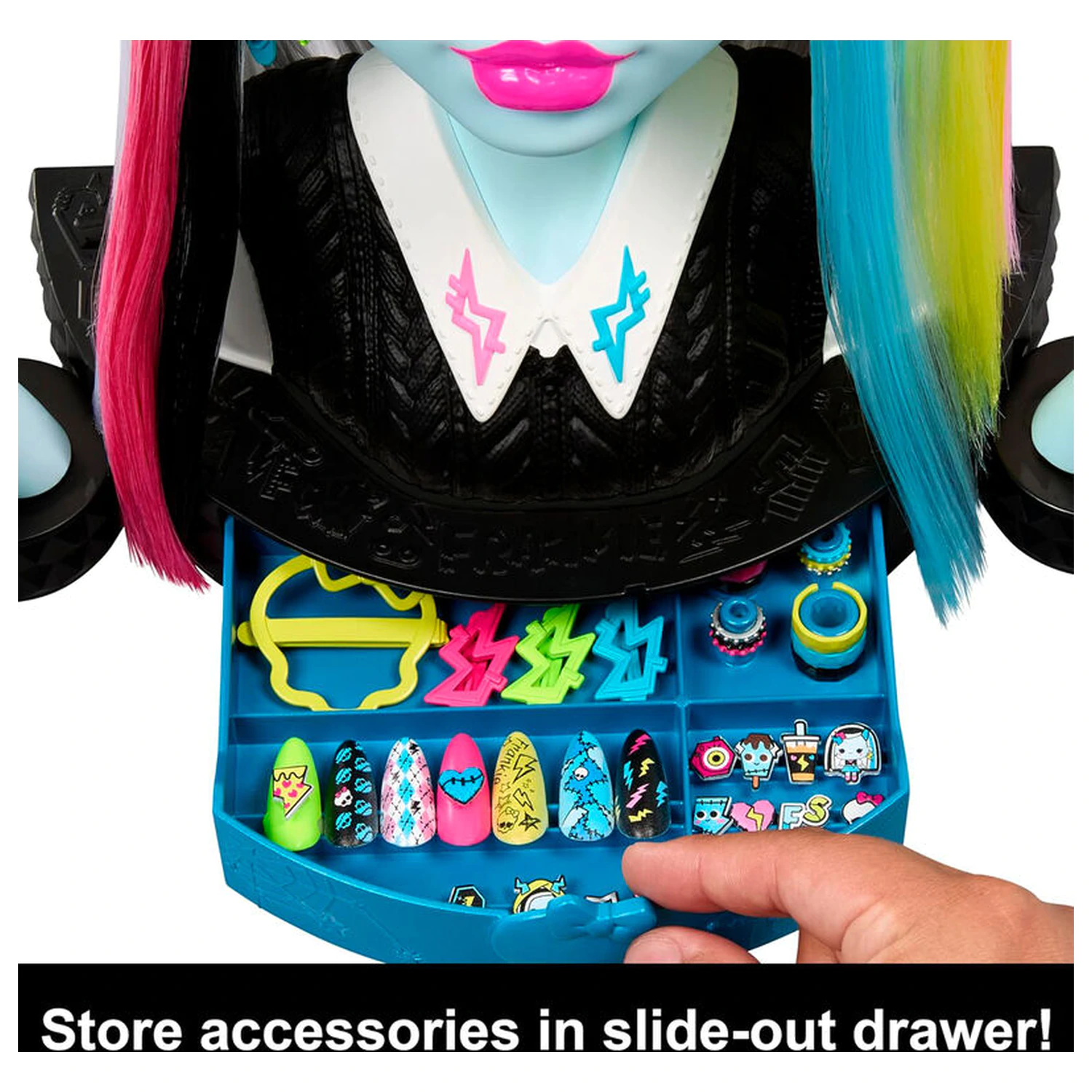 Monster High Frankie Styling Head Panenka fotografii produktu