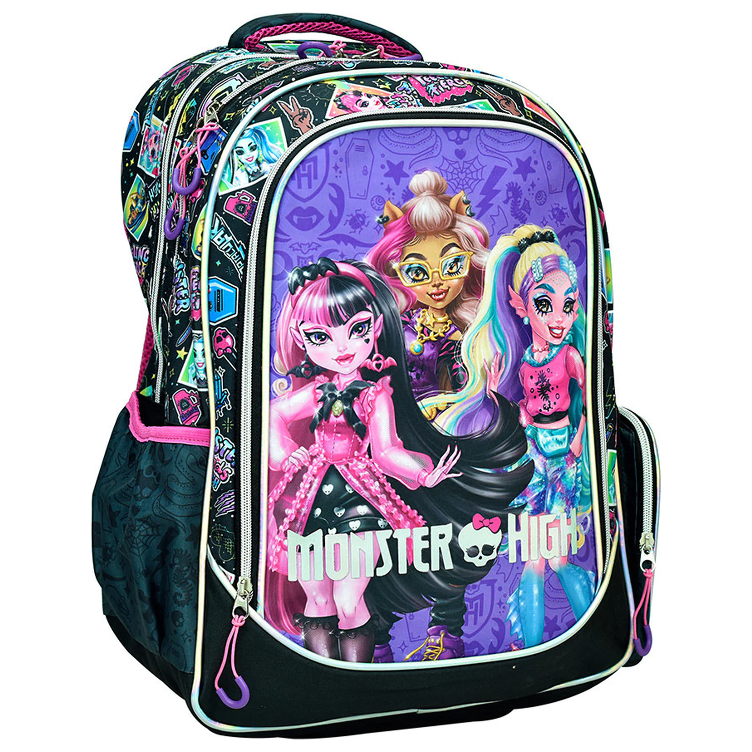 Monster High Ghoul Trio školní taška, taška 46 cm fotografii produktu