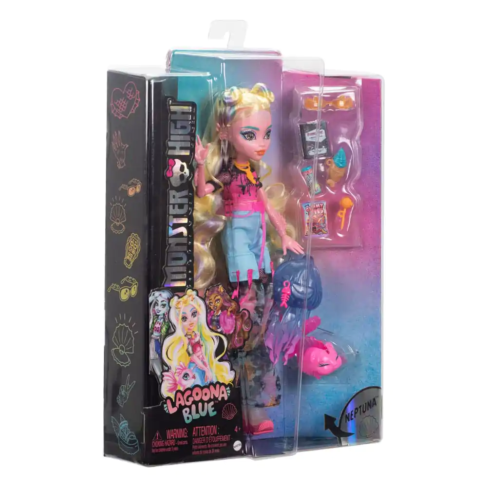 Monster High panenka Lagoona Blue 25 cm fotografii produktu