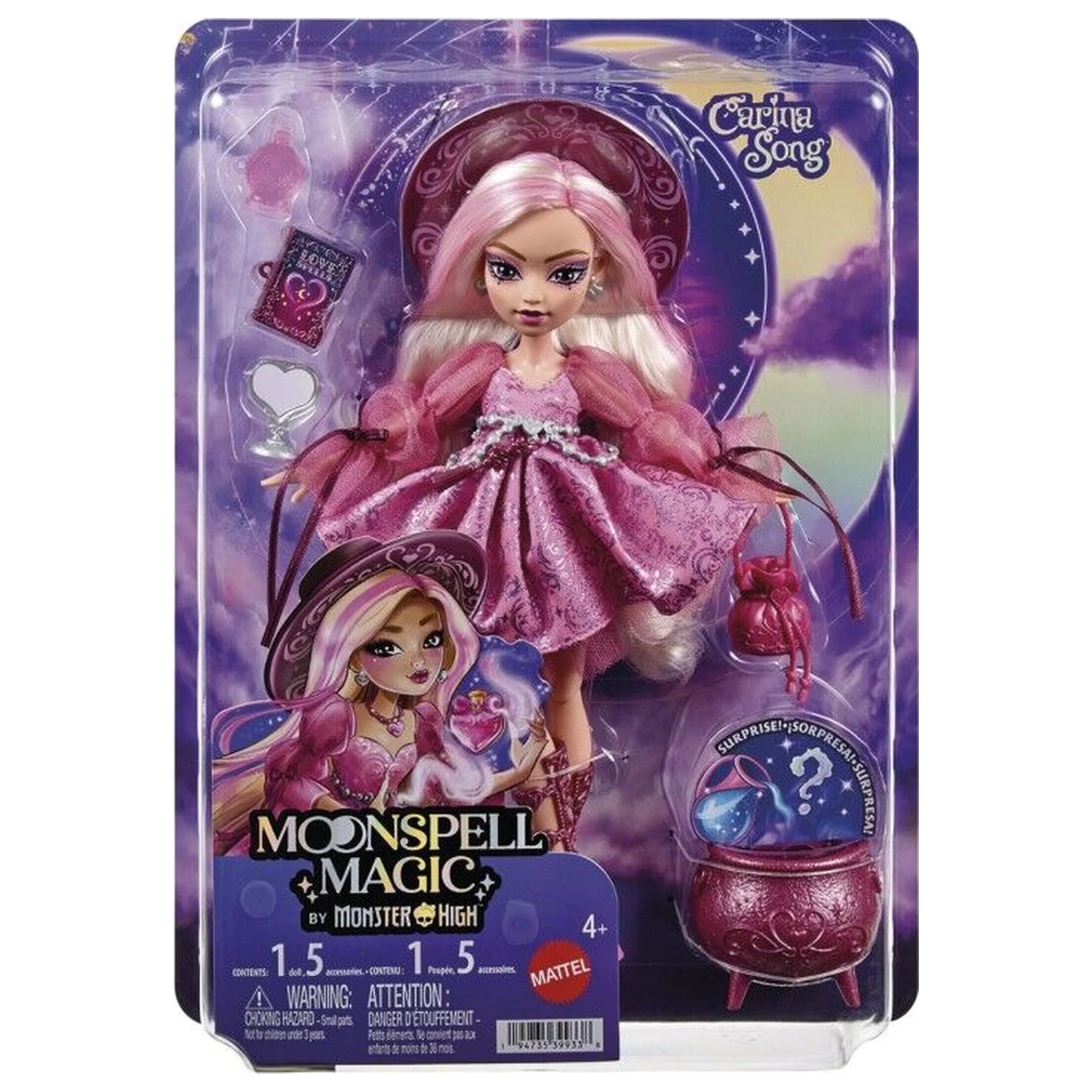 Monster High Moonspell High Carina Love panenka fotografii produktu