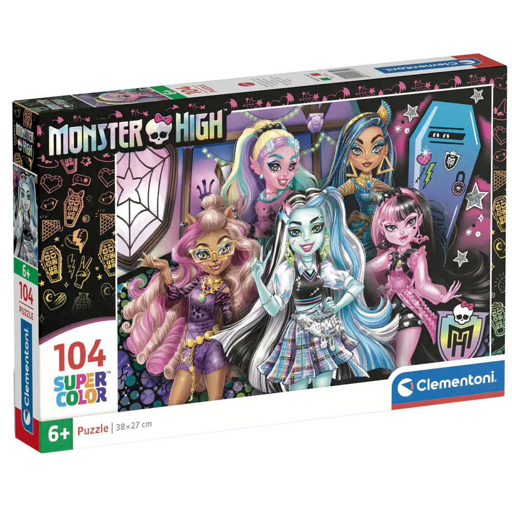 Monster High puzzle 104 dílků fotografii produktu