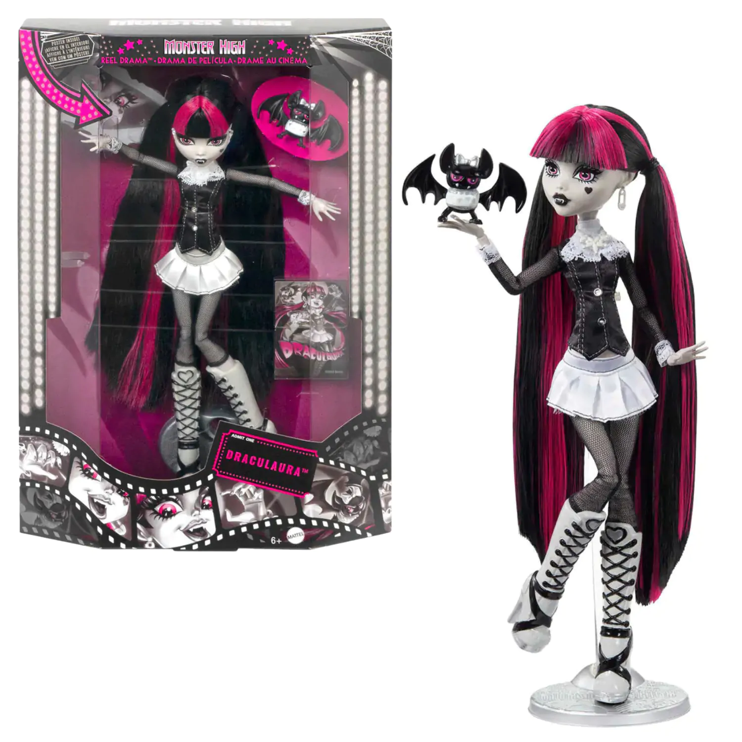 Monster High Reel Drama balení panenek fotografii produktu