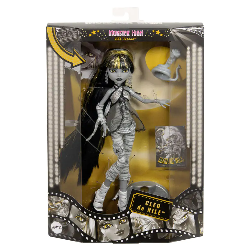 Monster High Reel Drama Cleo panenka fotografii produktu