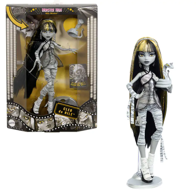Monster High Reel Drama Cleo panenka fotografii produktu