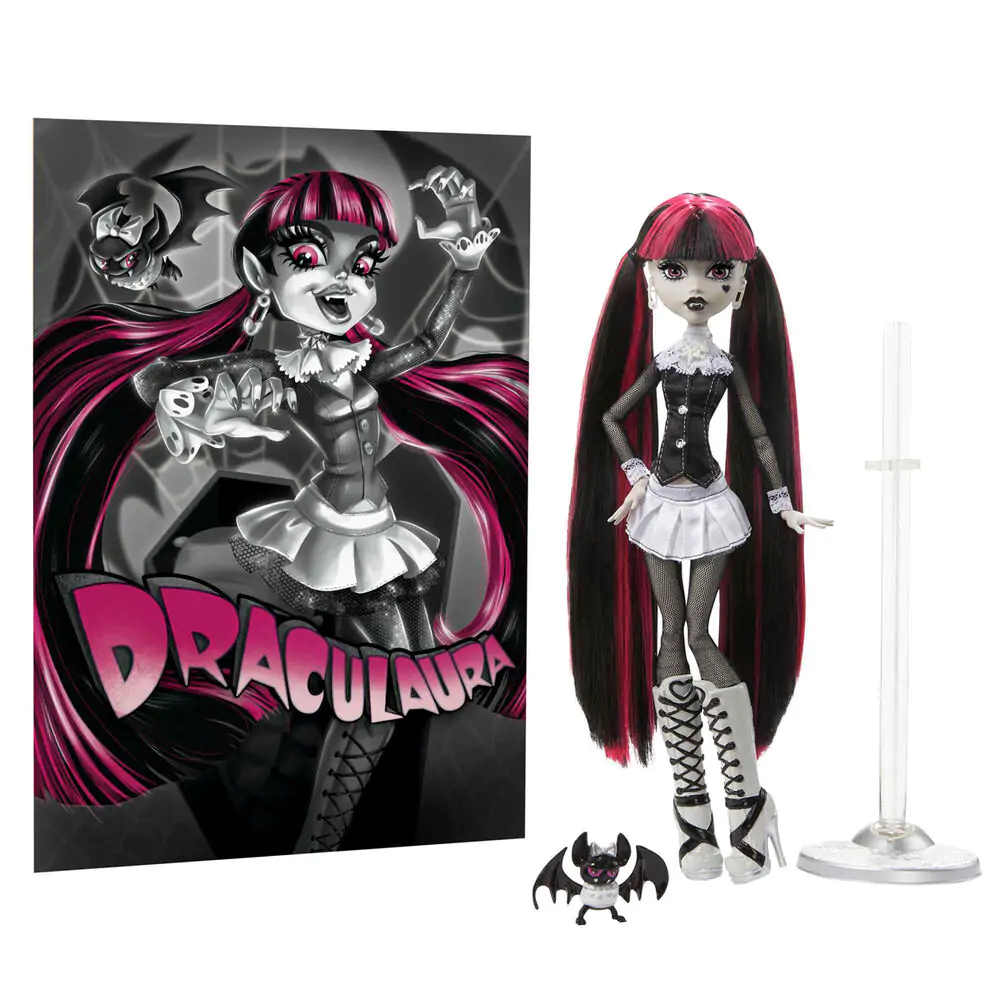 Monster High Reel Drama Draculaura panenka fotografii produktu