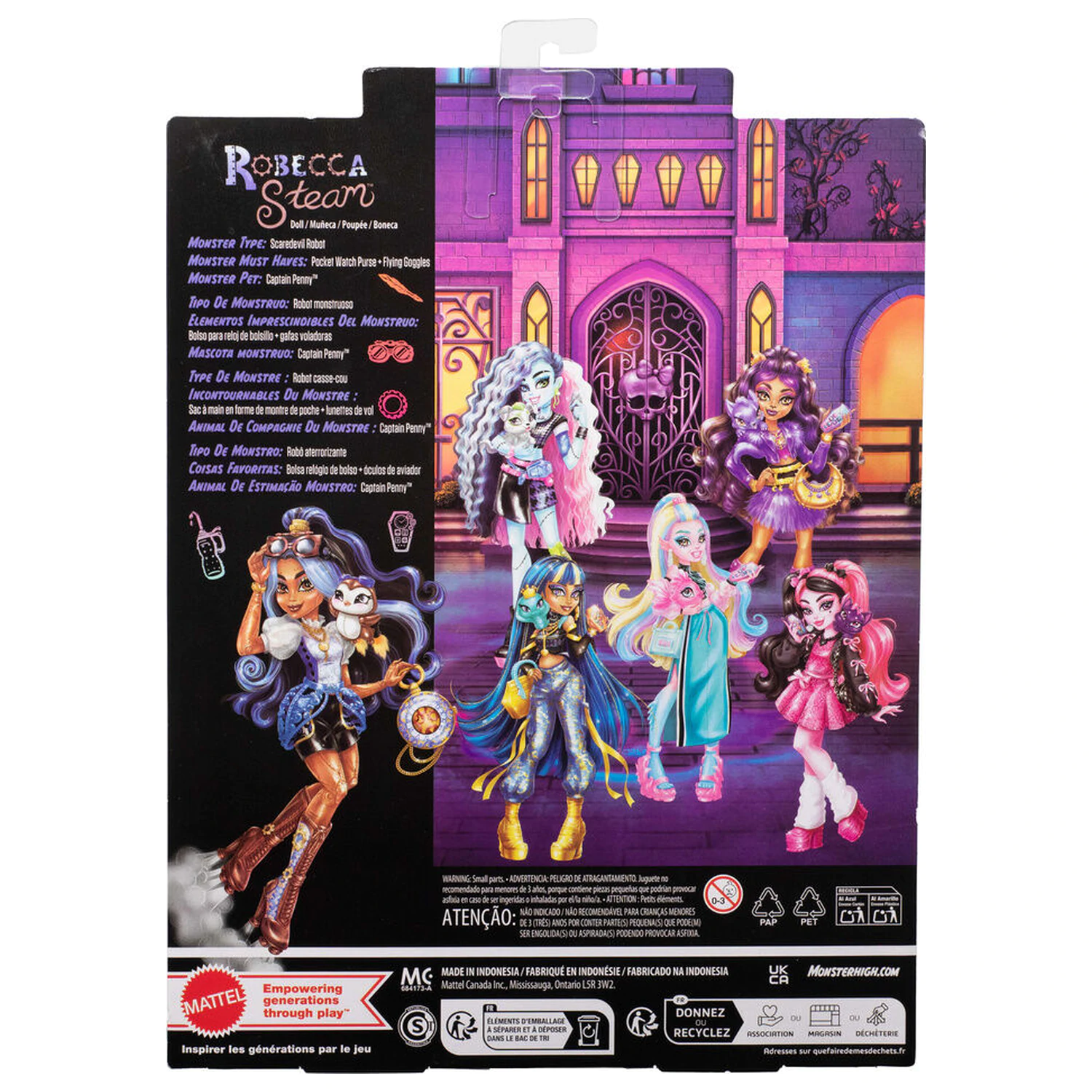 Monster High panenka Robecca Steam fotografii produktu