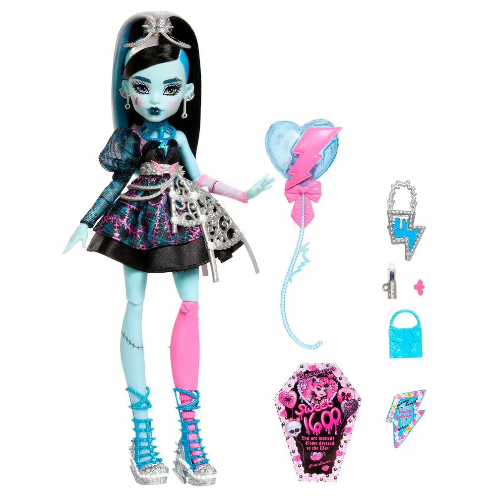 Monster High Scary Sweet Birthday 1600 Frankie Stein panenka fotografii produktu