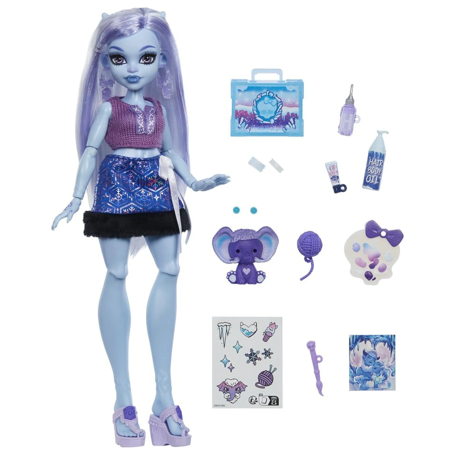 Monster High Self-Scare Secrets Panenka Abbey Bominable fotografii produktu