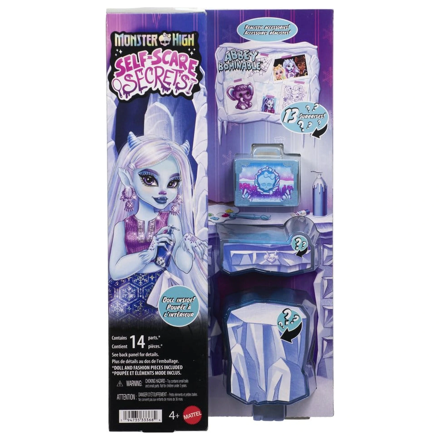 Monster High Self-Scare Secrets Panenka Abbey Bominable fotografii produktu