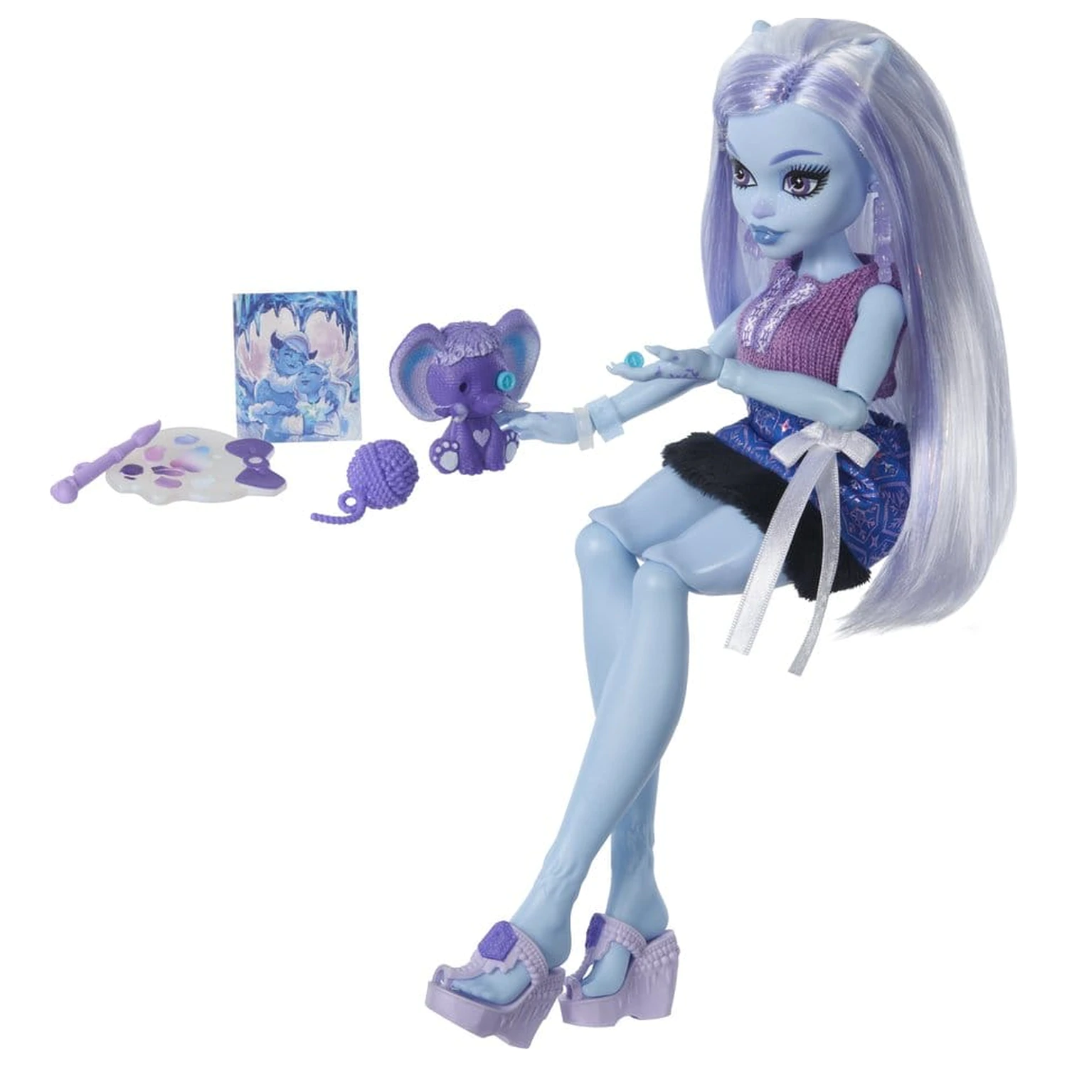 Monster High Self-Scare Secrets Panenka Abbey Bominable fotografii produktu