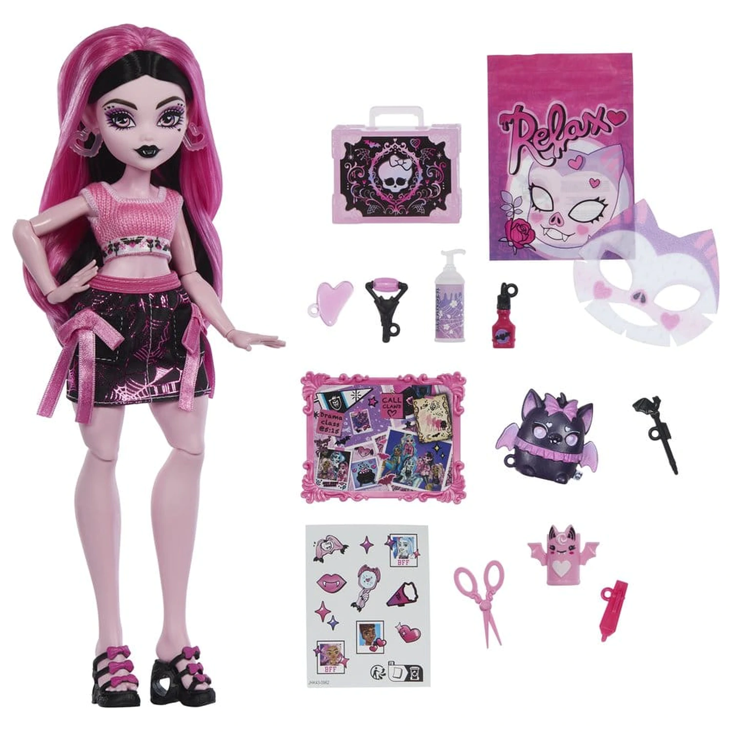 Monster High panenka Self-Scare Secrets Draculaura fotografii produktu